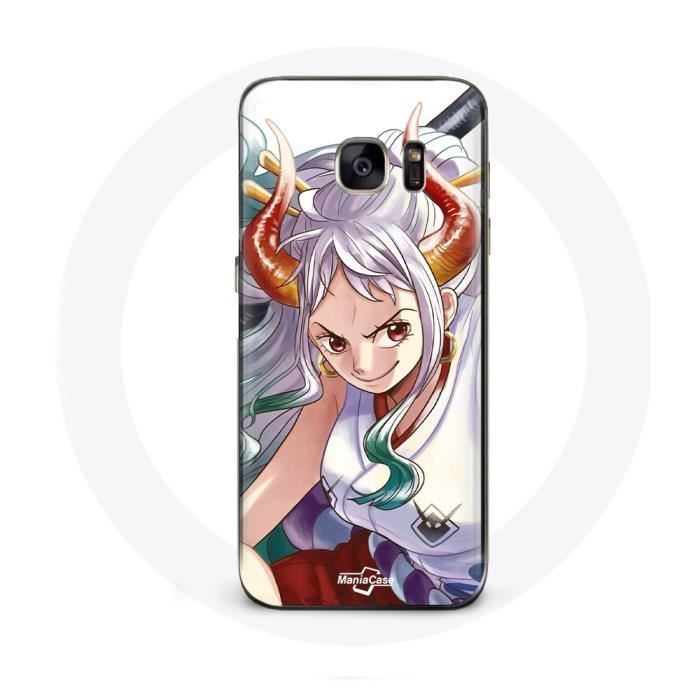 Coque pour Samsung Galaxy S7 Edge Yamato One Piece Anime Poster