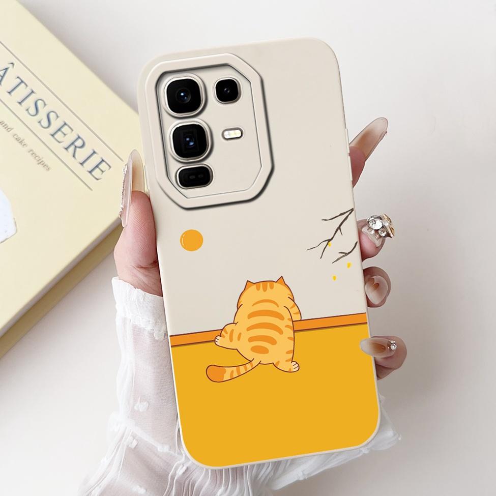 For Infinix Note 50 Pro Plus Cover Case Silicone Kawaii Cute Cat Funny Painted Bumper For Infinix Note 50 Pro+ Phone Case X6856