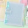 Светлый цвет Дневник Блокнот Обложка PP Записная книжка Канцелярские принадлежности Книга с отрывными листами Школа