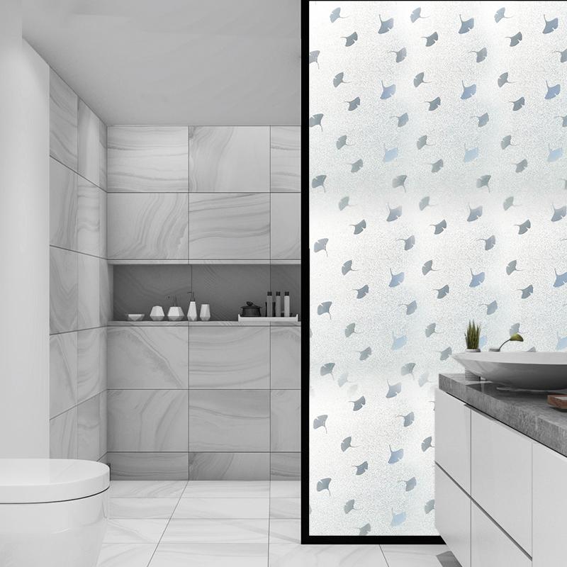 Матовая оконная пленка, декоративная стеклянная пленка, защитная от ультрафиолета, защитная пленка для окон, матовая неклеящаяся наклейка для домашнего офиса