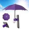 Yousheng Phone Umbrella with Fist Suction Cup UV Protection Universal Mini Windproof Sun Shade Mobile Phone Umbrella Phone Accessories