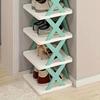 Multi-layer Detachable Shoe Shelf Multi-functional Simple Shoes Shelf Color Cabinet