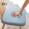 Pressure Relief Cushion for Student Desk Chair Ice Silk Seat Cushion, 15.75"x15.75" Office Breathable Cooling Non Slip Pad Dining with Washable Cover