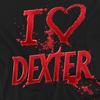 Dexter Unisex Adult I Heart Dexter T-Shirt