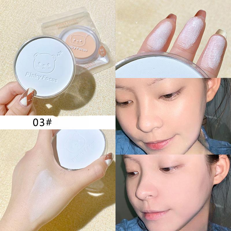 Пудра для макияжа с контролем жирности, водостойкая увлажняющая стойкая пресс-пудра, осветляющий консилер, натуральный дышащий порошок, рассыпчатая пудра