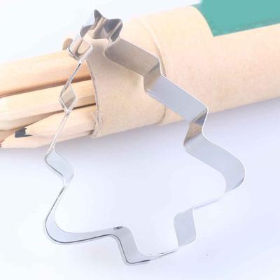 Форма для печенья в виде рождественской елки, нержавеющая сталь, форма для печенья, инструмент для выпечки тортов ADM