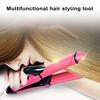 Flat Iron Hair Straightener with Ceramic Coated Plate Fast Heating 2-In-1 Multifunctional Frizz Free Hair Styling Hair Iron Hairdressing Tool