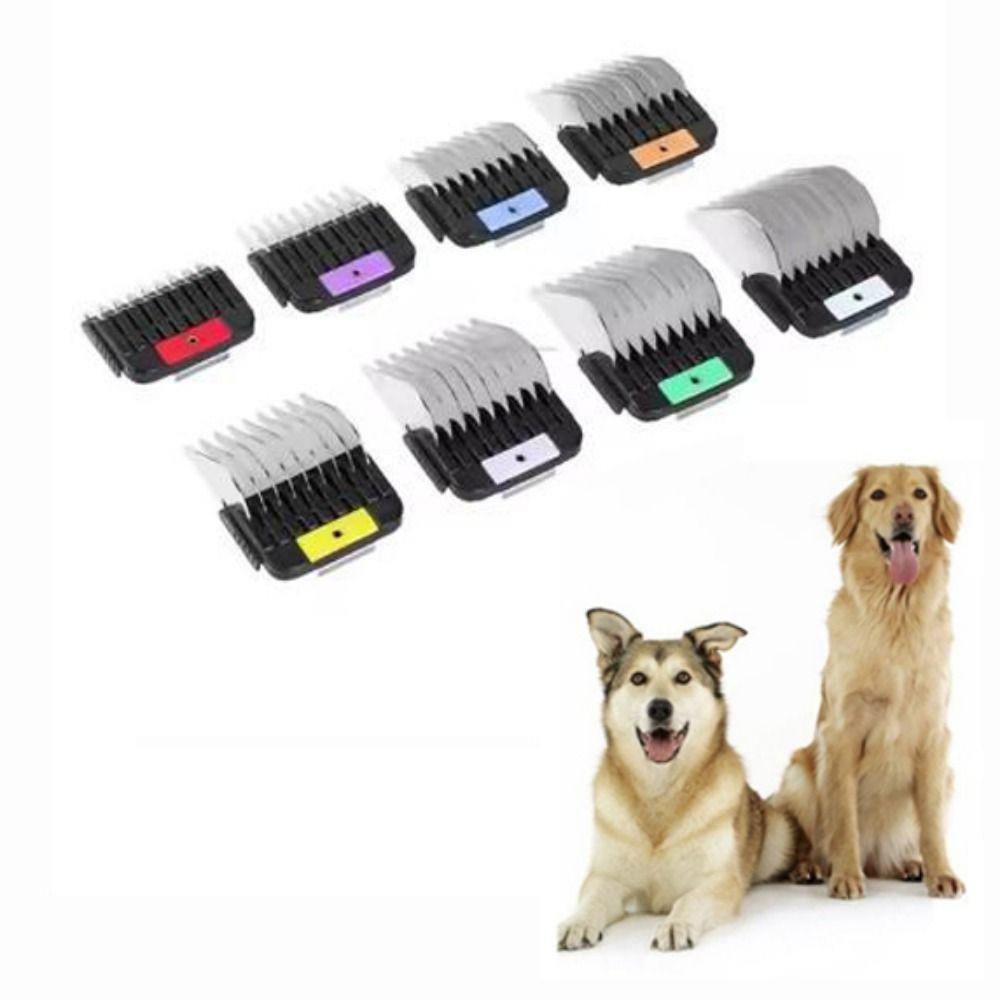 Detachable Stainless Steel Animal Attachment Comb Multi Size Pet Hair Clippers  for Dogs/Cats
