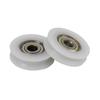 High Quality U Groove 625 Round Pulley Ball Bearing Wheel Roller For Door Windows Shower Pulleys Drawer Pom Guide Wheel