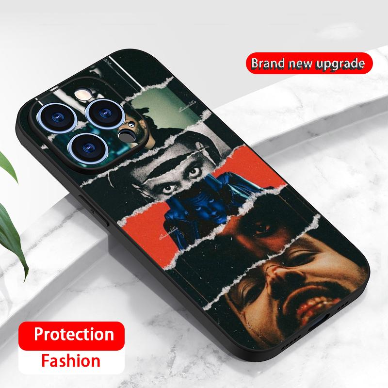 Модный классный еженедельный плакат певец Чехол для телефона для iPhone 17 16 16e 15 14 13 12 Plus Mini Pro Max Мягкий черный Ударопрочный чехол