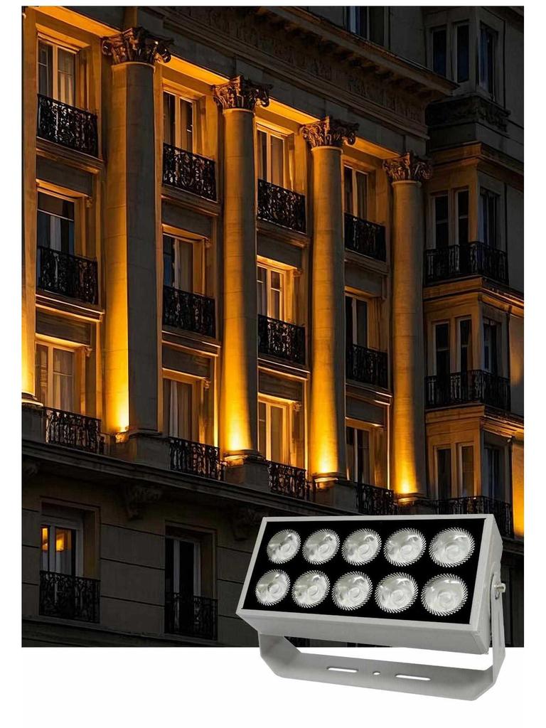 LED Floodlight Outdoor Waterproof Spotlight for Wall, Pillar, or Tree