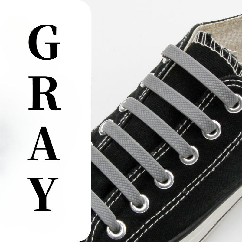 No Tie Rubber Elastic Shoelace Sneaker Adult Shoe Laces Running Shoelaces Athletic Shoe Laces