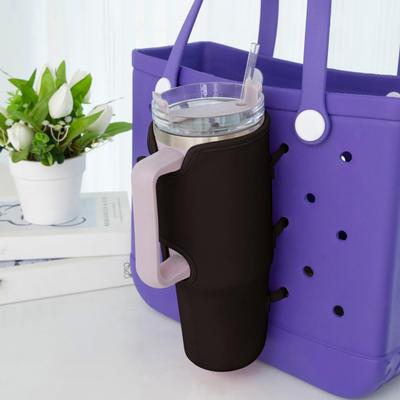 Держатель для бутылки с водой для сумки Bogg Tote, надежное крепление, чехол для чашки, универсальный держатель для хранения горячих и холодных напитков, бутылки объемом 16–40 унций