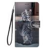 Чехол-книжка с подставкой для Funda Samsung Galaxy A17 5G Чехол для Coque Samsung A17 5G SM-A176B Чехол для телефона с рисунком животного-кошки