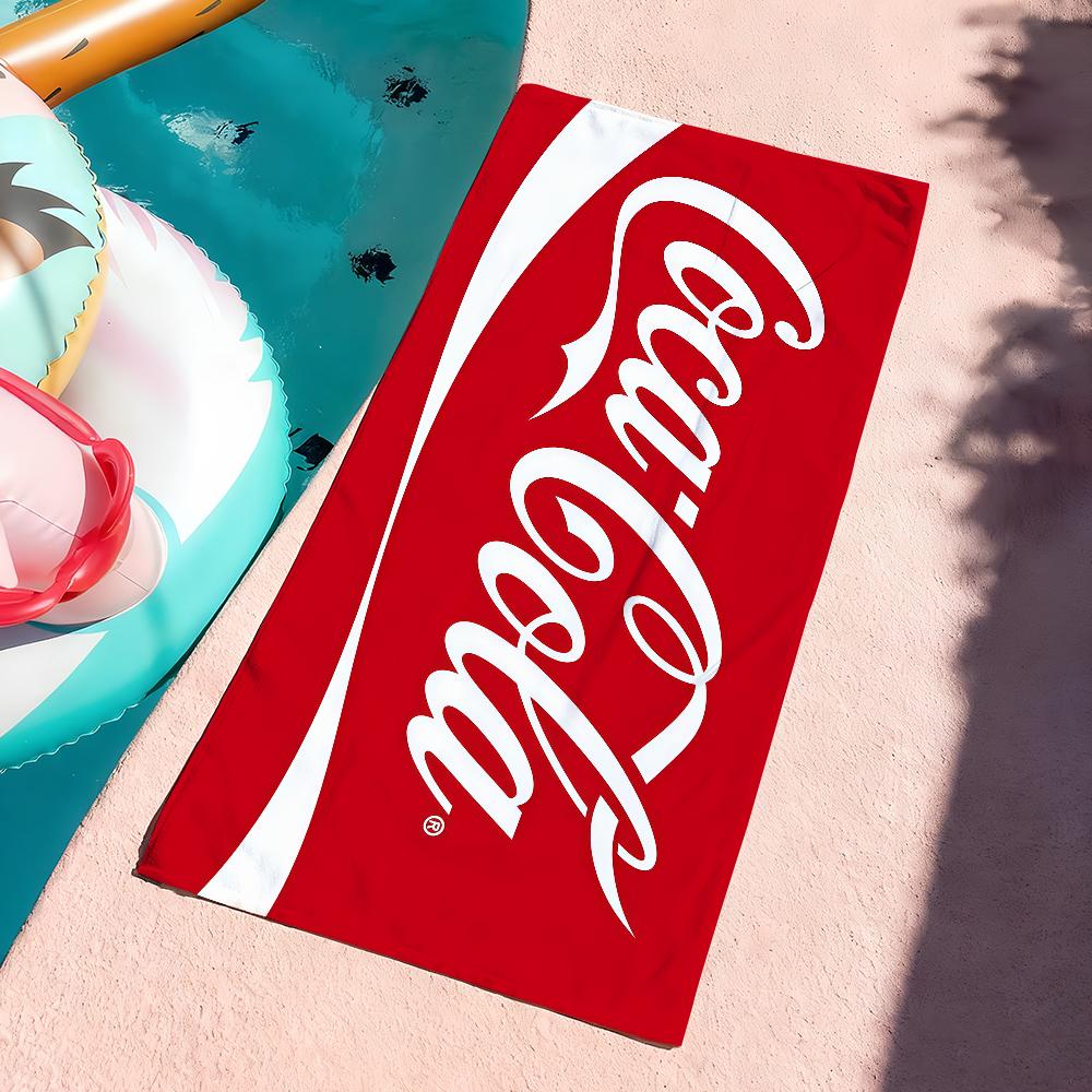 Модный принт C-CoCa C-ColaS Полотенце Сушильное Банное Полотенце Применимо Для Легкого Плавания Кемпинга Йоги Пляжа Выход