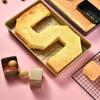 10 шт. Многофункциональная антипригарная форма для выпечки с буквами и цифрами, легко извлекаемая, DIY форма для торта, форма для хлеба из углеродистой стали, для духовки