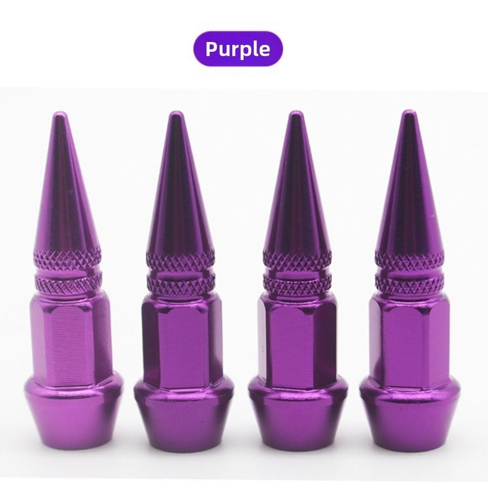 4pcs Personalized Modifications Car Tires Valve Caps Universal Auto Parts Bicycle and Motorcycle