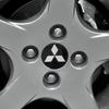 4PCS 60mm Car Wheel Center Hub Caps Tire Rim Covers Decora Accessories For Mitsubishi Ralliart Lancer L200 Outlander Eclipse ASX