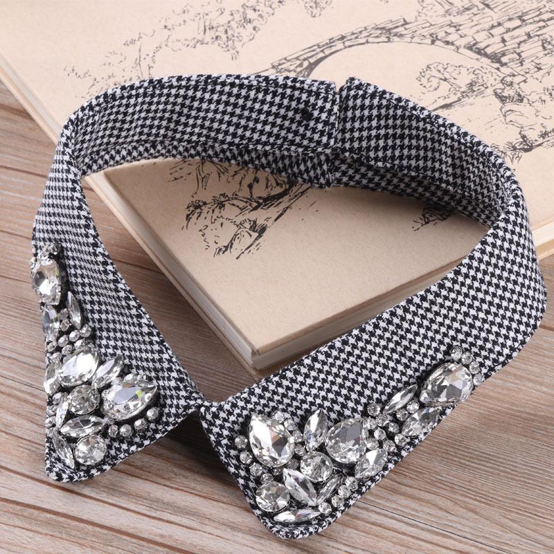 Women Lapel Fake False Collar Detachable Collar Lapel Shirt Decoration Removable Fake Collar for Choker Ladies