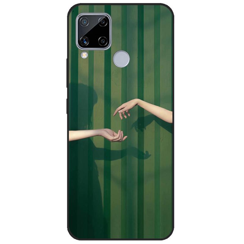 Для OPPO Realme C15 Чехол Силиконовый Мягкая Задняя Крышка Чехол для Телефона Для Realme C15 C 15 Funda Силиконовый Чехол Для Realme C15 Чехол Coque