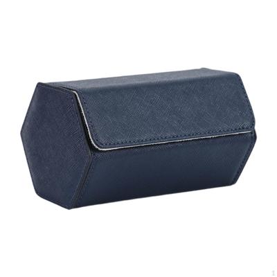 Коробка для часов с 2 отделениями, практичная, устойчивая, из искусственной кожи, держатель для ювелирных изделий, футляр для часов