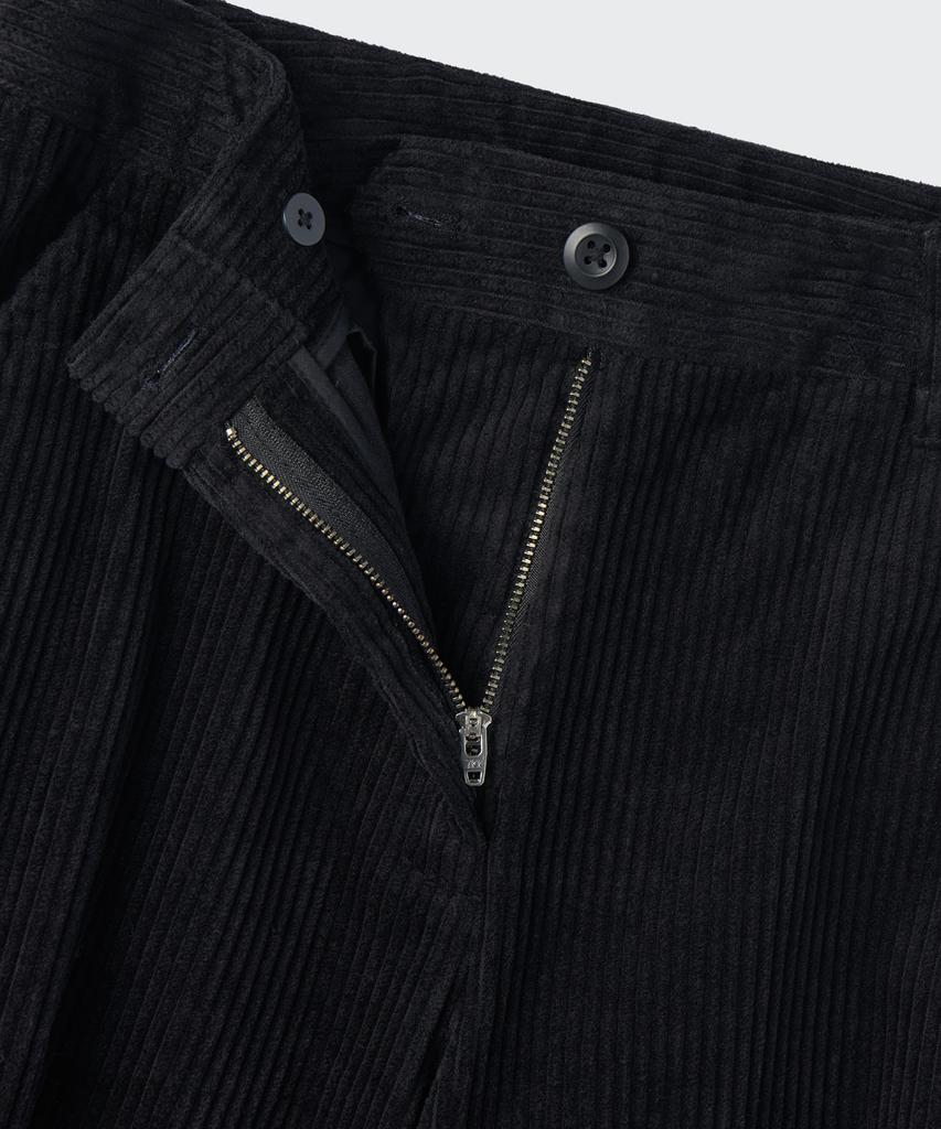 MUSINSA STANDARD WOMAN Women'S Corduroy Wide Cargo Pants [Black]