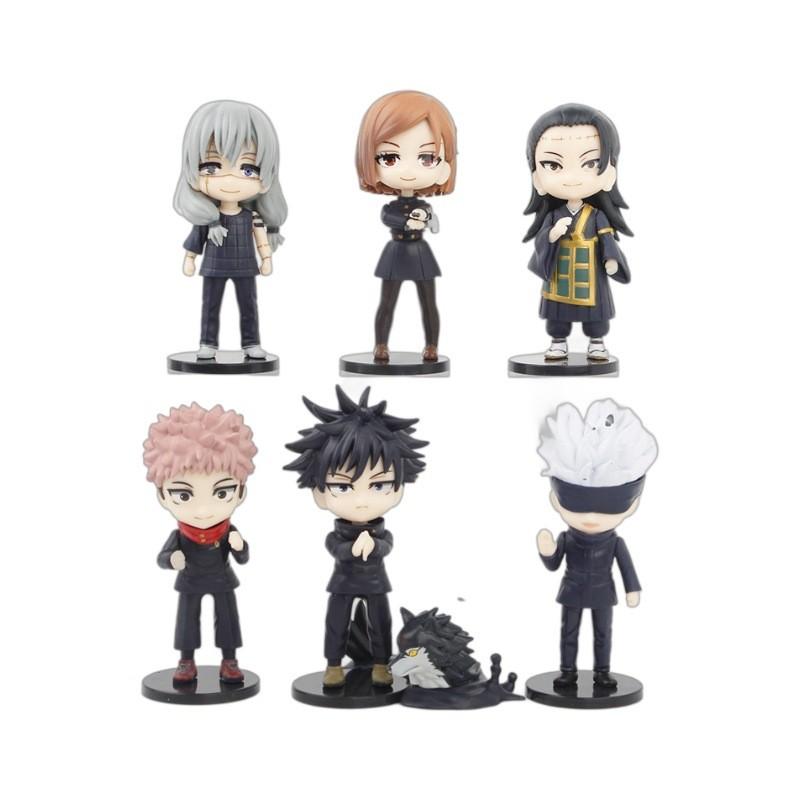 High-quality Jujutsu Kaisen Pvc Action Figures 7cm Anime Character Collectibles