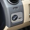 Для Land Rover Discovery 3 2004-2009 Рамка кнопки переключателя фар автомобиля из алюминиевого сплава Наклейка с блестящим украшением Автоаксессуары