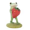 Tea Life Daikai Copeu Mascot Frog Copeau Spring Frog Carrying Strawberries W4 D3 H5 Cm 621543