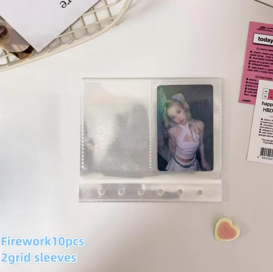 Винтажный джинсовый альбом для фотокарточек с 10 карманами, DIY-альбом, коллекция держателей для фотокарточек, K-pop, для 3-дюймовых карточек, коллекционирование