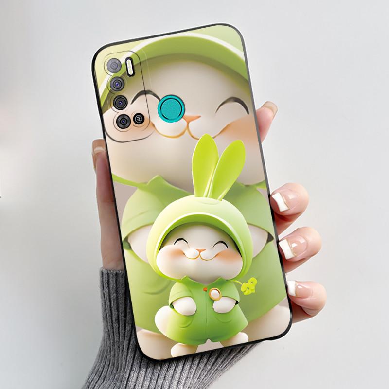 Защитный противоударный мягкий чехол для телефона Tecno LC7/Pouvoir 4/Pouvoir 4 Pro/LC8/Spark Power 2 Черный чехол Уникальный дизайн Обложка
