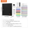 VEVOR 100-Key Cabinet, Key Lock Box with Adjustable Racks, Security Key Storage Box Steel