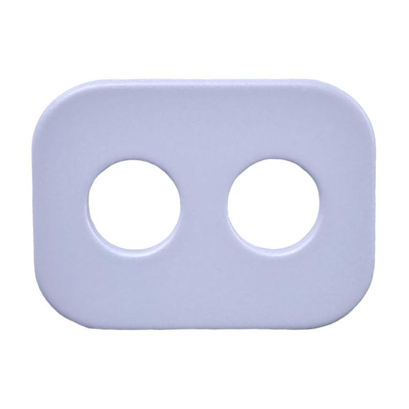 5 шт. пуговица из смолы прямоугольной формы с большим отверстием 'пятачок', пуговица для куртки, женская одежда, двусторонняя нейлоновая веревочная пуговица для пальто