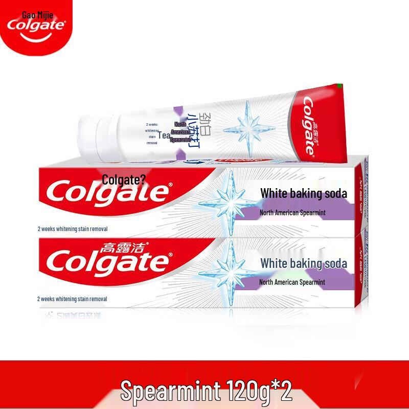 Colgate Набор отбеливающая зубная паста с пищевой содой и зубная щетка