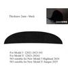 For Tesla Model 3/Y Juniper 2025 Suede Dashboard Cover Pad Sunshade Protector Anti-UV Dash Mat Sun-shading Non-slip Accessories