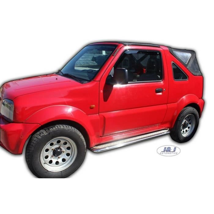 Дефлекторы окон - SUZUKI - JIMNY - 2 шт. - Тонированный акрил - Толщина 3 мм