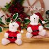Charming Christmas Plush Bear Decoration Perfect For Holiday Kids Toys And Gifts