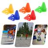 8cm Colored Cones Skates Small Road Block Agility Gym Training Roller Skating Soccer Marker Sign