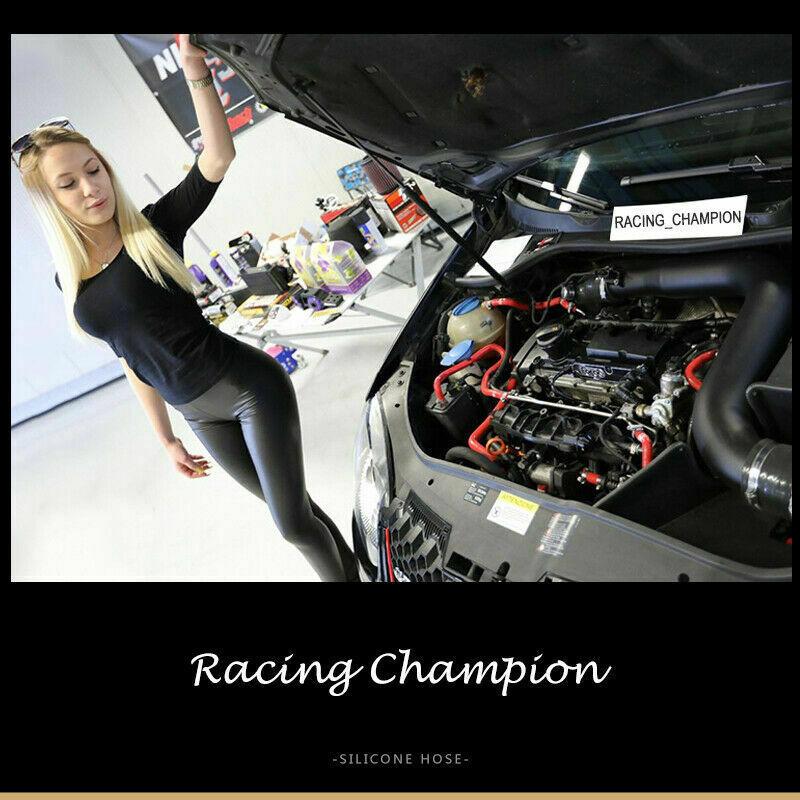 JIUJIU красный силиконовый комплект шлангов радиатора охлаждающей жидкости для Volkswagen VW Golf GTI MK4 1,8 T 00-06