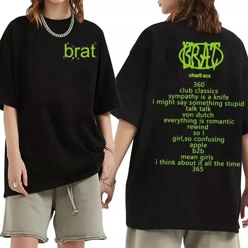 Charli Xcx T Shirt Brat Album 2024