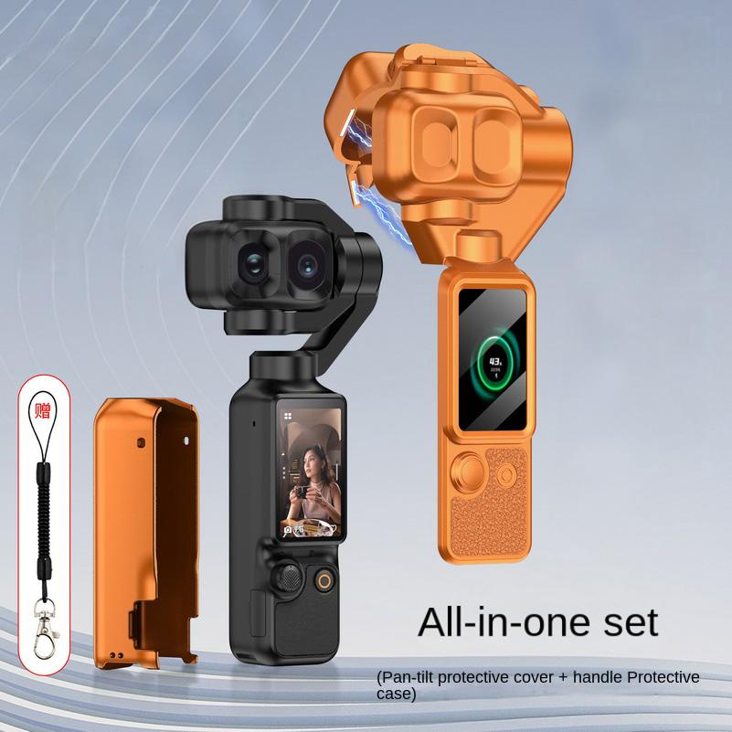 Магнитный защитный чехол со всех сторон Для стабилизатора DJI Osmo Pocket 4 Pro Чехол для стабилизатора и защитный чехол для ручки