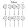 10pcs Mini Magnifying Glass for Reading Plastic Handheld Portable for Senior And Kids Home Outdoor Use Scientific Tool TMZ