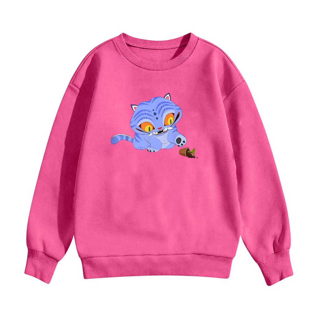 Children's Hoodie Boys And Girls Fashion Printed Long-sleeved Hoodie