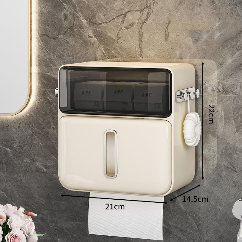 Настенная коробка для салфеток, водонепроницаемая коробка для хранения туалетной бумаги, настенная коробка для салфеток, держатель для туалетной бумаги в стиле ретро