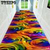 Ковер Напольный коврик Прихожая Коридор Лестница 3D Длинная полоса Домашний ковер Отель