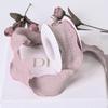 Pleated Ribbon Elastic Bow with Ruffled Fishtail Gauze and Wave Lace for Cake Bouquet Packaging.