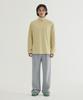 COVERNAT Semi-Wide Signature Symbol Sweatpants Melange Gray