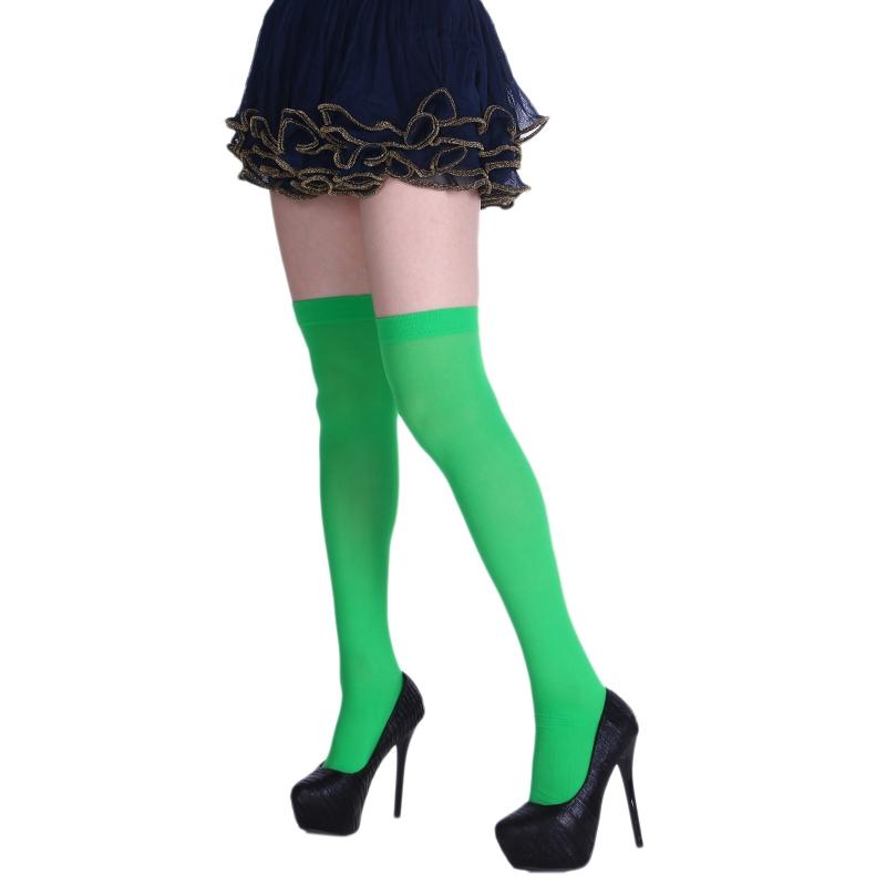 Extra Long Socks Thigh High Tube Cotton Socks Extra Long Boot Stockings for Women Solid Color Over Knee Stockings