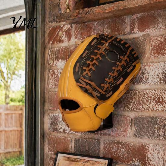 Wall Mount for Baseball Gear Softball Glove Holder, Acrylic Display Rack, Storage And Equipment Organizer Shape Preservation Organizer, Sports Gloves