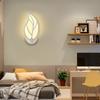 Leafshaped LED Wall Light  Modern Design In Metal And AcrylicBedroom,hallway